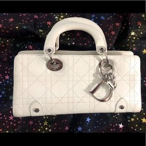 Christian Dior Lady Cannage East West Mini Tote